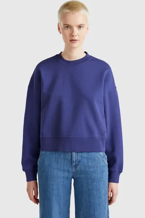 Benetton Benetton, 100% Cotton Sweatshirt With Logo Print, size XXS, , Women