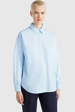 Benetton Benetton, Oversized Fit Shirt, size L, , Women