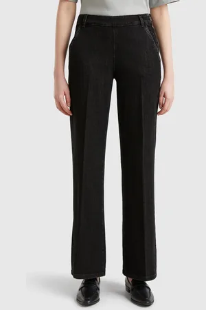 Benetton Benetton, Flared Jeans With Zip, size, , Women