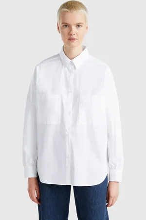 Benetton Benetton, Oversized Fit Shirt, size L, , Women