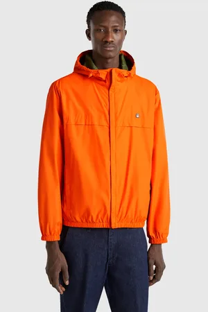 Benetton Benetton, Rain Defender Jacket With Hood, size M, , Men