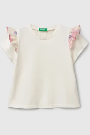 Benetton Benetton, T-shirt With Cap Sleeves, size 2-3, , Kids
