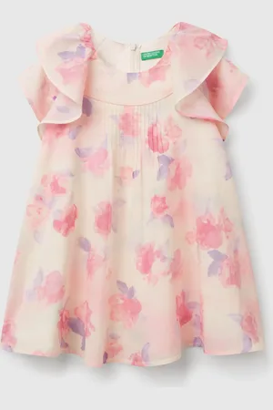 Benetton Benetton, Patterned Dress, size 5-6, , Kids