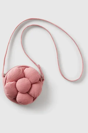 Benetton Benetton, Crossbody Bag With Flower Applique, size OS, , Kids