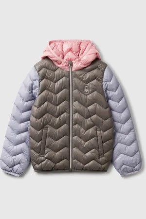 Benetton Benetton, Padded Jacket With Hood, size XL, , Kids