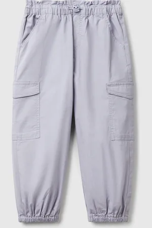 Benetton Benetton, Stretch Cotton Cargo Trousers, size 18-24, , Kids