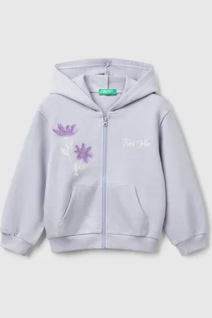 Benetton Benetton, Hoodie With Sequins, size 2-3, , Kids