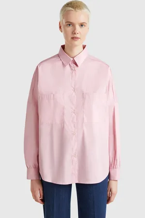 Benetton Benetton, Oversized Fit Shirt, size S, , Women