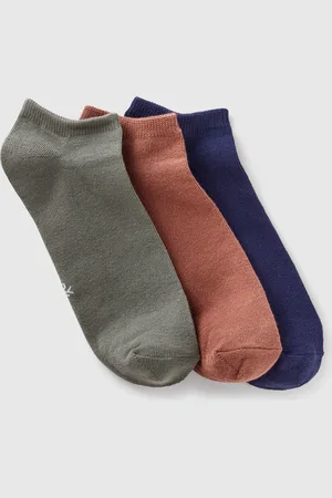Benetton Benetton, Three Pairs Of Short Socks, size 3-4, , Women