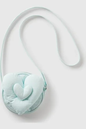 Benetton Benetton, Crossbody Bag With Heart Applique, size OS, , Kids