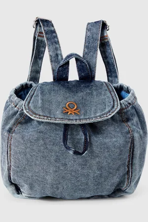 Benetton Benetton, Denim Backpack, size OS, , Kids