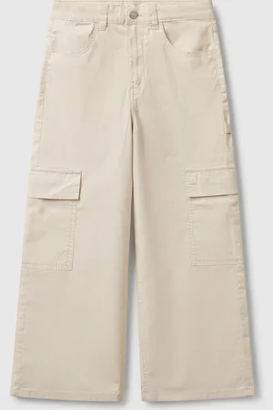 Benetton Benetton, Wide Fit Cargo Trousers, size 3XL, , Kids