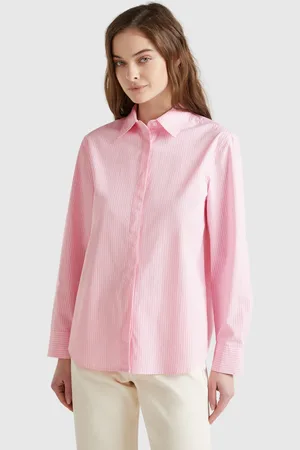 Benetton Benetton, Shirt With Vertical Stripes, size S, , Women