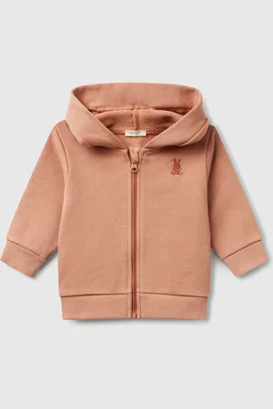 Benetton Benetton, Hoodie In Cotton, size 0-1, , Kids