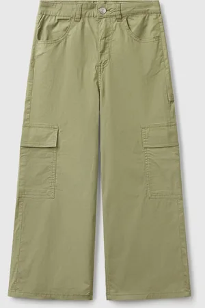 Benetton Benetton, Wide Fit Cargo Trousers, size L,, Kids