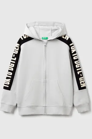 Benetton Benetton, Oversized Fit Sweatshirt With Bands, size S, , Kids