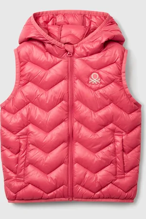 Benetton Benetton, Padded Vest With Hood, size 4-5, , Kids