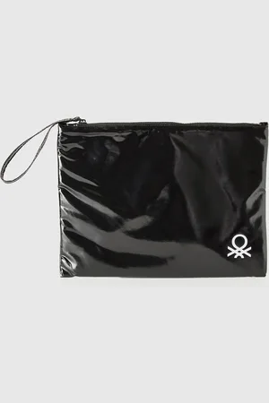 Benetton Benetton, Large Clutch With Logo, size OS, , Women