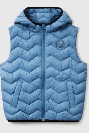 Benetton Benetton, Padded Vest With Hood, size XL, , Kids