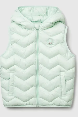 Benetton Benetton, Padded Vest With Hood, size 2-3, , Kids