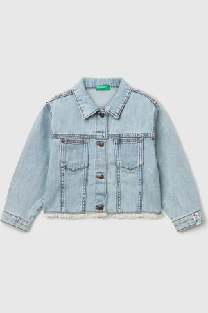 Benetton Benetton, Denim Jacket, size 4-5, , Kids