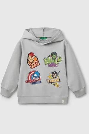 Benetton Benetton, Avengers marvel Sweatshirt, size 18-24, , Kids