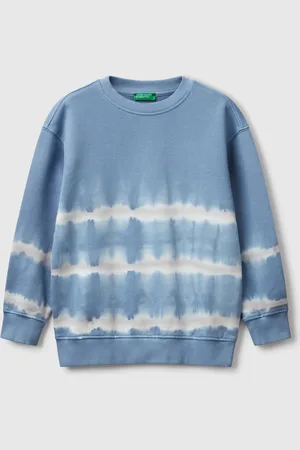 Benetton Benetton, Oversized Fit Tie-dye Sweatshirt, size L, , Kids