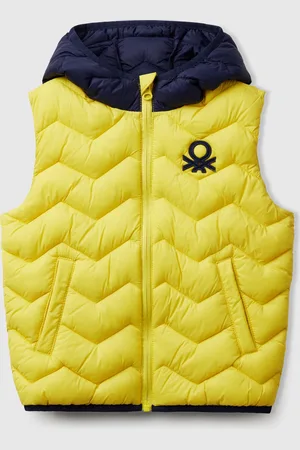 Benetton Benetton, Padded Vest With Hood, size 3-4, , Kids