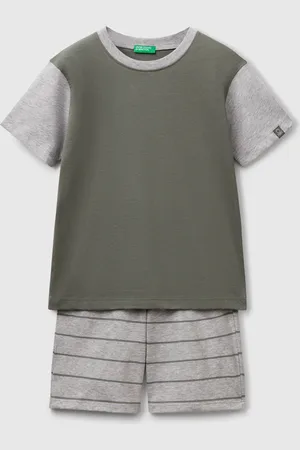 Benetton Benetton, Short Pyjamas In Pure Cotton, size 2XL, , Kids