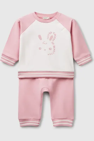 Benetton Benetton, Lightweight Fleece Outfit, size 3-6, , Kids