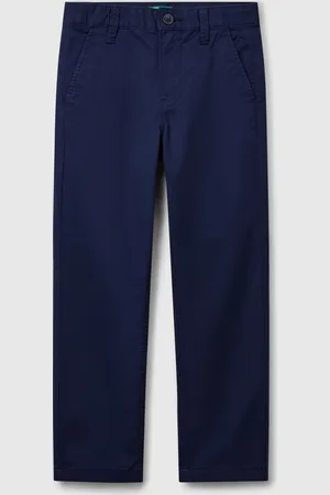 Benetton Benetton, Slim Fit Chinos In Stretch Cotton, size 2XL, , Kids