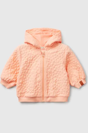 Benetton Benetton, Jacquard Sweatshirt With Zip, size 12-18, , Kids