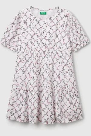 Benetton Benetton, Flowy Floral Dress, size S, , Kids