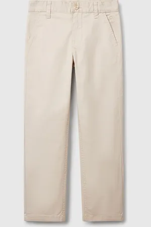 Benetton Benetton, Slim Fit Chinos In Stretch Cotton, size XL, , Kids
