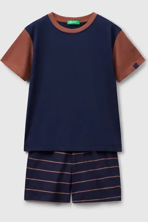 Benetton Benetton, Short Pyjamas In Pure Cotton, size XXS, , Kids