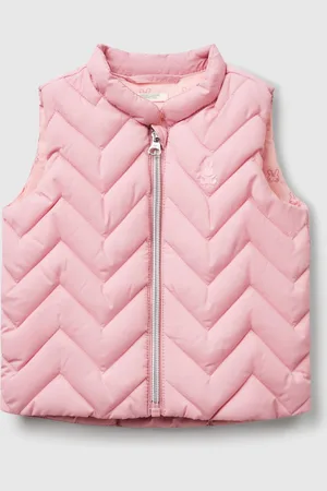 Benetton Benetton, Padded Vest In Technical Fabric, size 9-12, , Kids