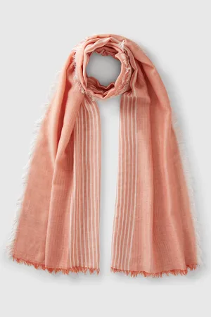 Benetton Benetton, Lightweight Striped Scarf, size OS,, Men