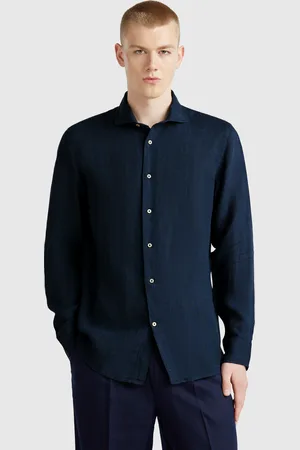 Benetton Benetton, Shirt In Pure Linen, size M, , Men