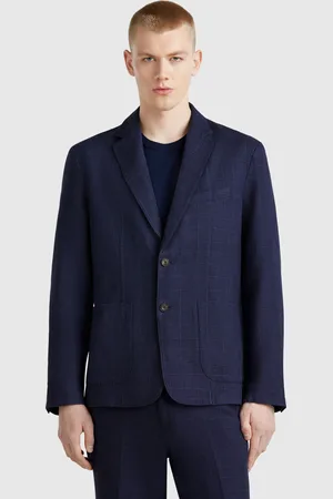 Benetton Benetton, Striped Blazer In Linen Blend, size 44, , Men