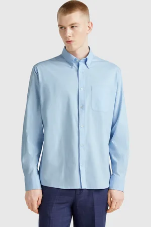 Benetton Benetton, Regular Fit Button-down Shirt, size L, , Men
