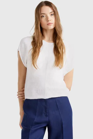Benetton Benetton, Sweater In Cotton And Linen, size L, , Women