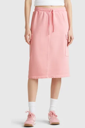 Benetton Benetton, Sweat Cargo Skirt, size L, , Women