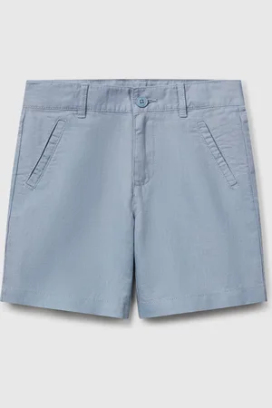 Benetton Benetton, Shorts In Linen Blend, size 3-4, , Kids
