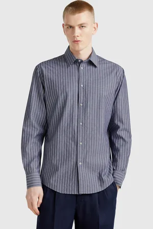 Benetton Benetton, Regular Fit Striped Shirt, size XL, , Men
