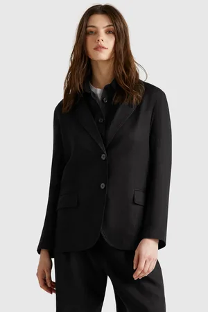Benetton Benetton, Blazer In Pure Linen, size, , Women