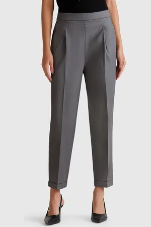 Benetton Benetton, Stretch Cotton Trousers, size XS, , Women