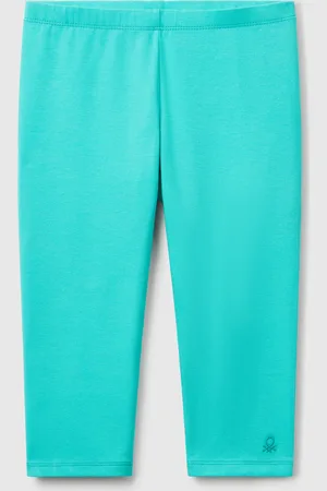 Benetton Benetton, Knee-length Stretch Cotton Leggings, size 3XL,, Kids