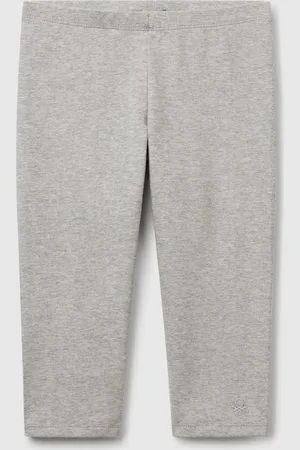 Benetton Benetton, Knee-length Stretch Cotton Leggings, size L, , Kids