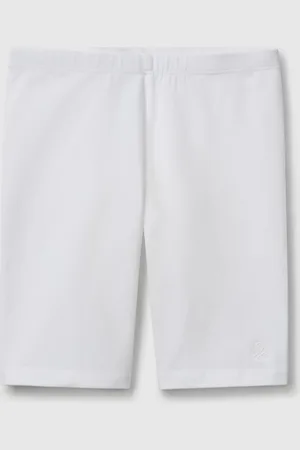 Benetton Benetton, Short Leggings In Stretch Cotton, size 2XL, , Kids