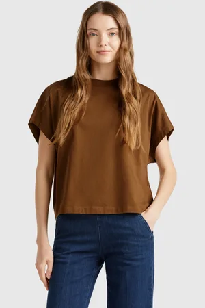 Benetton Benetton, Kimono Sleeve T-shirt, size L, , Women